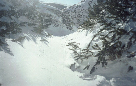 - A picture from the begining of the canyon.